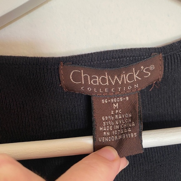 Vintage Black Top - medium - Picture 3 of 4